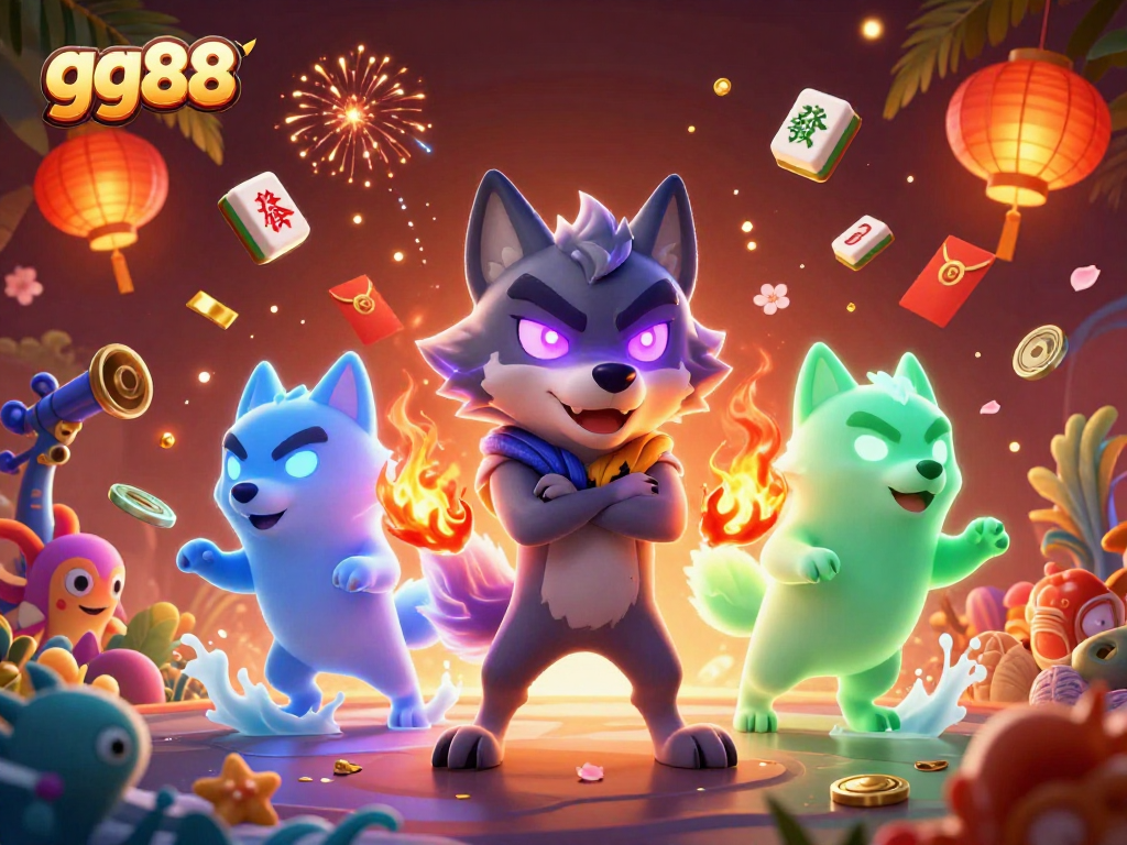 Engage in exciting fish shooting action with gg88, featuring 3D sea creatures and vibrant underwater elements.
