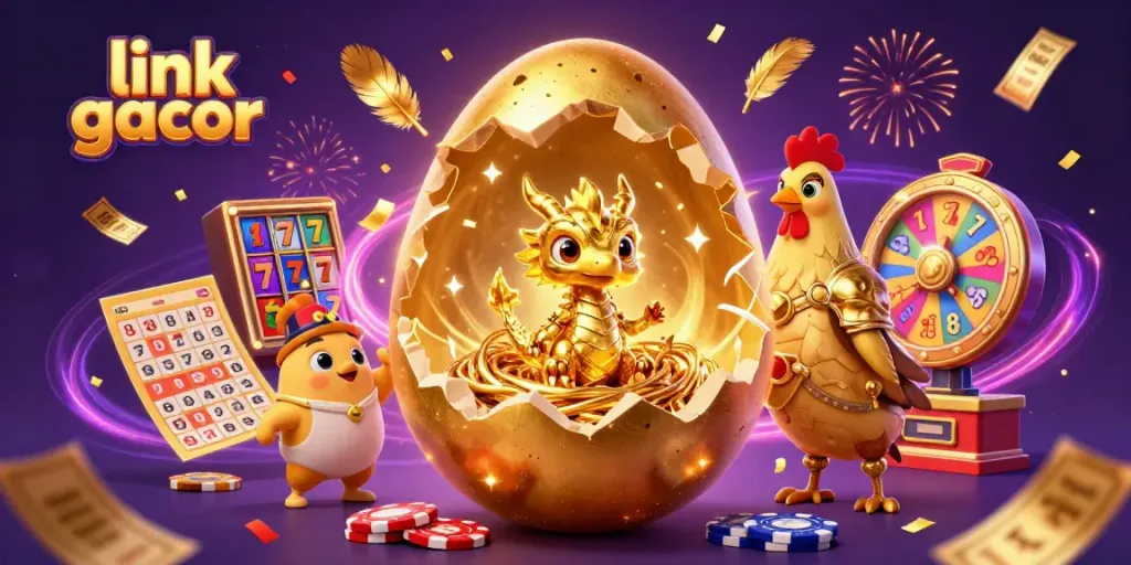 Experience the thrill with AMBON4D's link gacor, featuring exciting slot elements and a golden dragon.