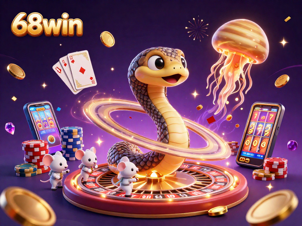 Experience dynamic betting at 68win with engaging 3D casino games and vibrant celebrations.