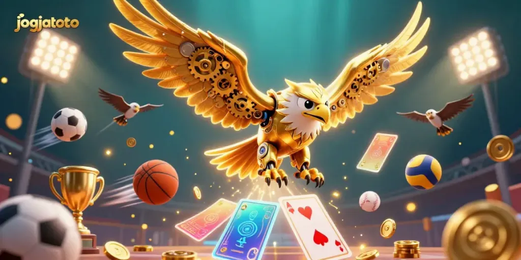 Engage with top-tier betting action at jogjatoto featuring dynamic 3D elements and vibrant colors.