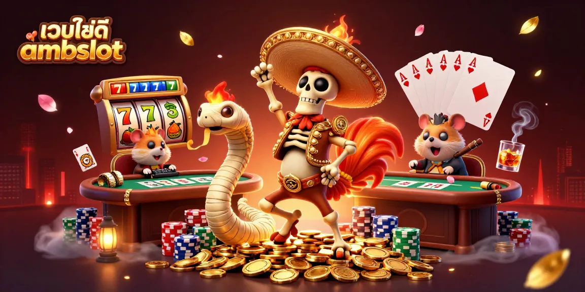 เล่นสนุกไปกับเว็บไซต์ ambslot สัมผัสเกมสล็อตด้วยเกมการ์ตูนสุดน่ารัก