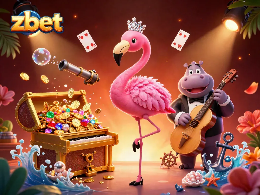 Experience vibrant gaming action with zbet's online casino games featuring lively characters and dynamic elements.
