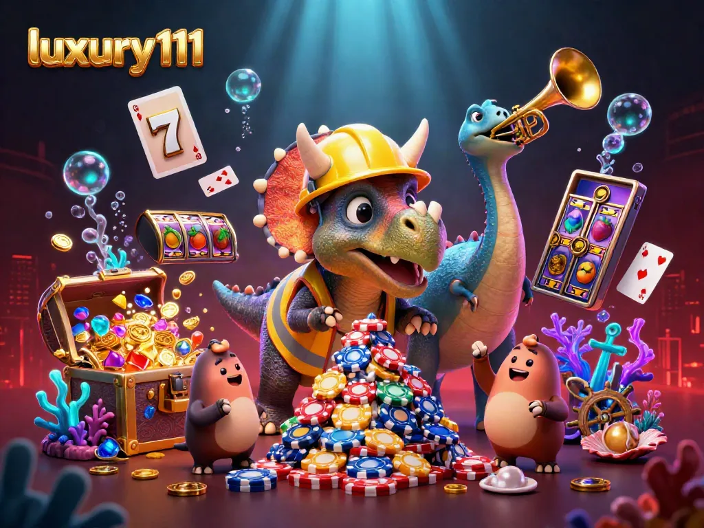 Experience thrilling action at luxury111 with vibrant 3D casino elements and dynamic gaming visuals