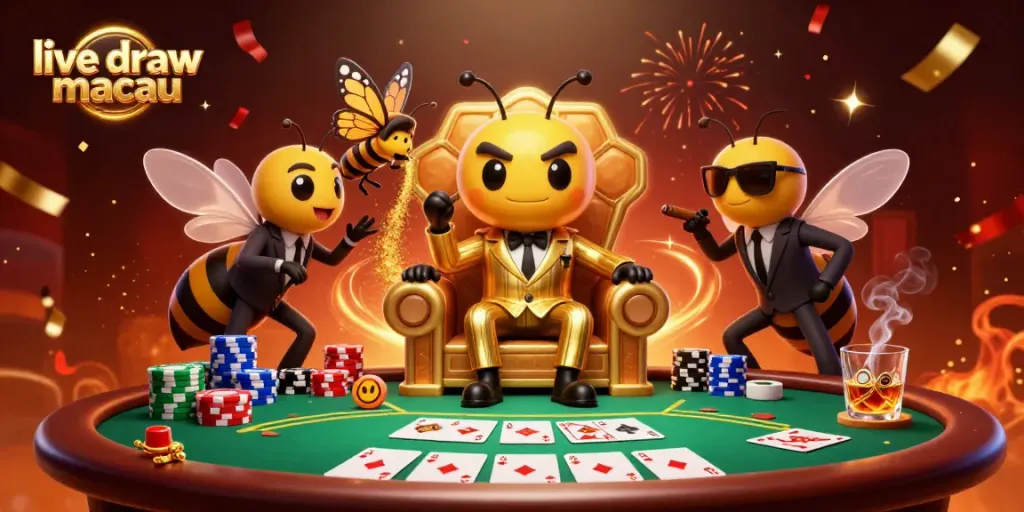 Menyaksikan live draw macau dengan suasana kasino yang bersemarak dan detail menarik.