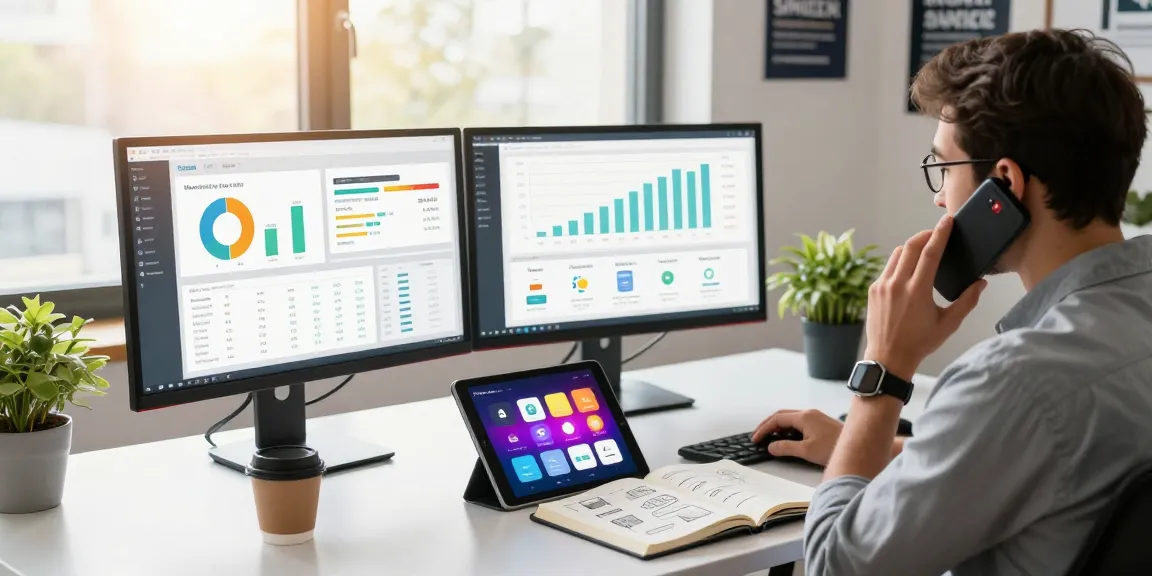 Analyze app download metrics and purchase app downloads in a modern workspace.