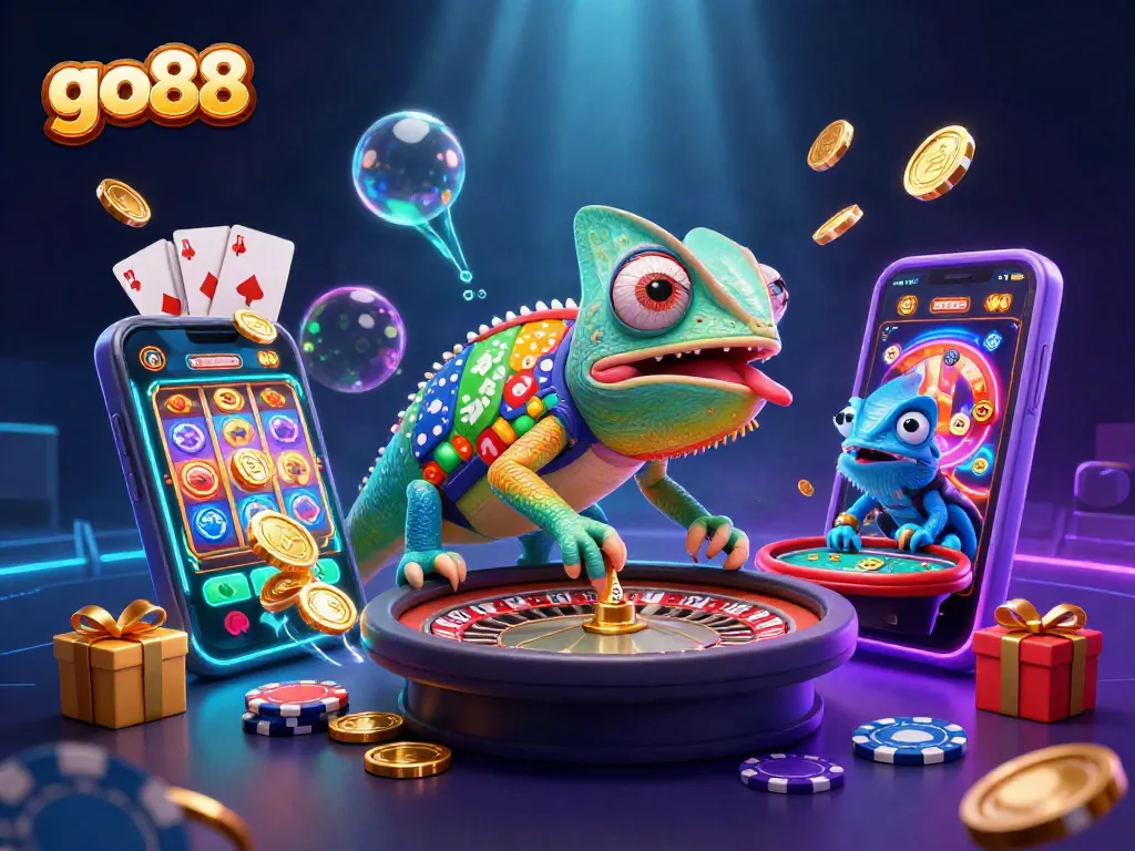 Trải nghiệm game hấp dẫn tại go88 với chameleon chủ sòng bài và các trò chơi casino chi tiết.