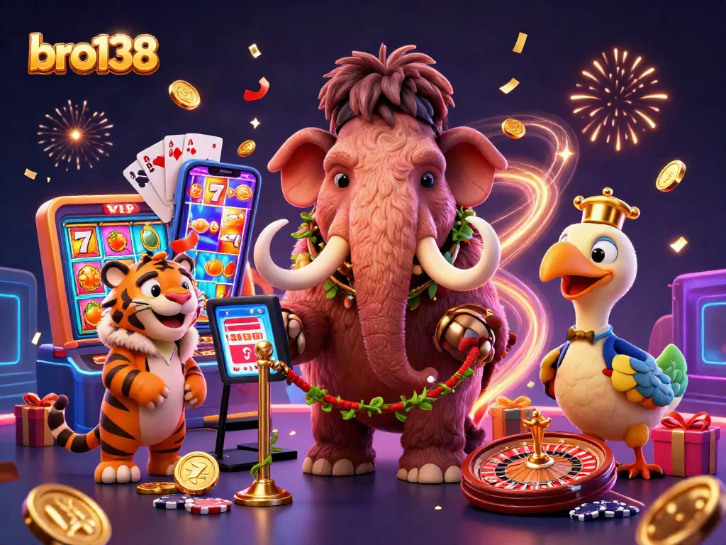 Play exciting slot games at bro138 while enjoying a dynamic casino atmosphere