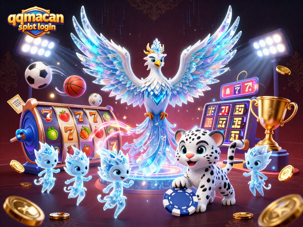 Experience thrilling gameplay with qqmacan slot login featuring dynamic 3D characters and vibrant casino elements.