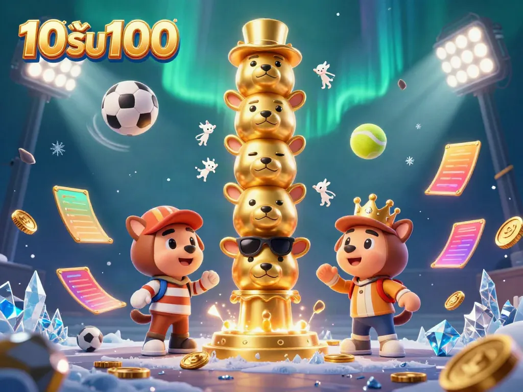 เสนอโปรโมชั่น 10รับ100 โดยใช้ภาพฉากคาสิโนที่มีความสวยงามและน่าสนใจ