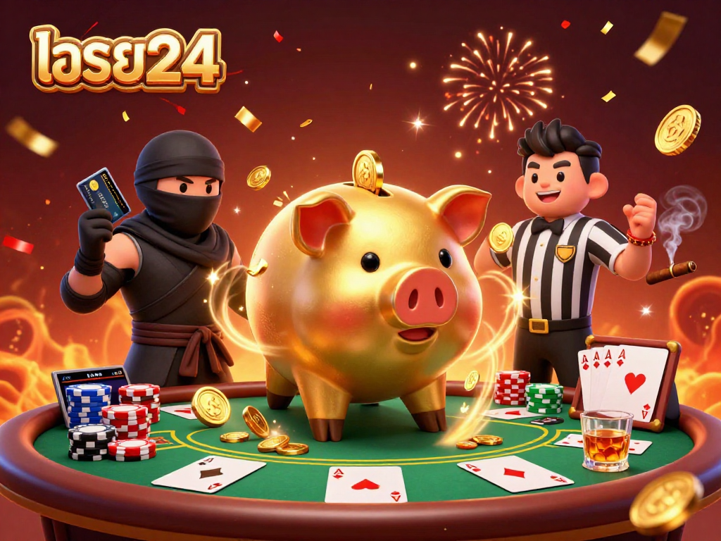 หวย24 ทำให้การเล่นเกมคาสิโนสนุกสนานยิ่งขึ้นด้วยธีมปาร์ตี้